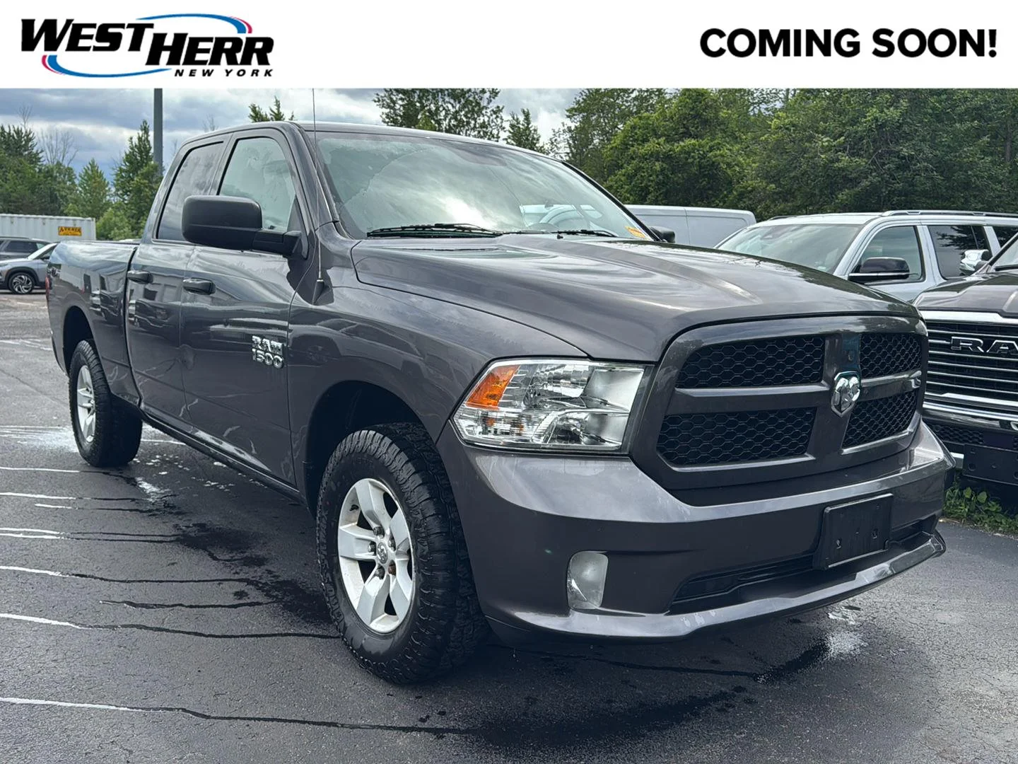 Used 2018 Granite Crystal Metallic Clearcoat Ram Express image 1