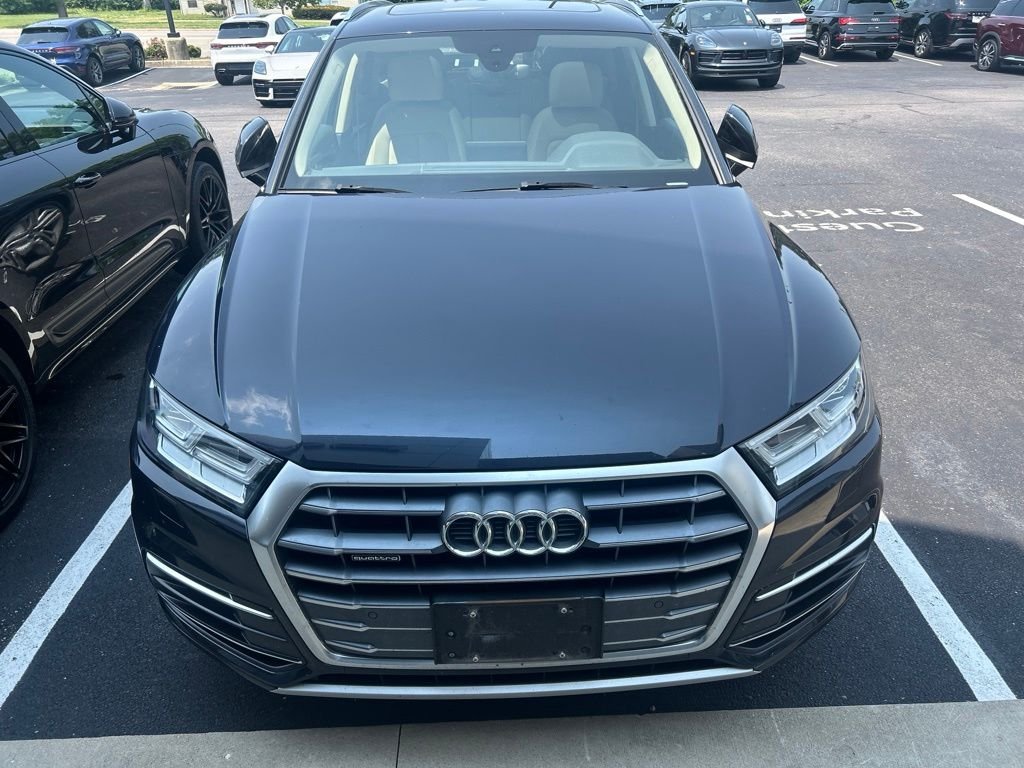 Used 2018 Blue Audi 2.0T image 3