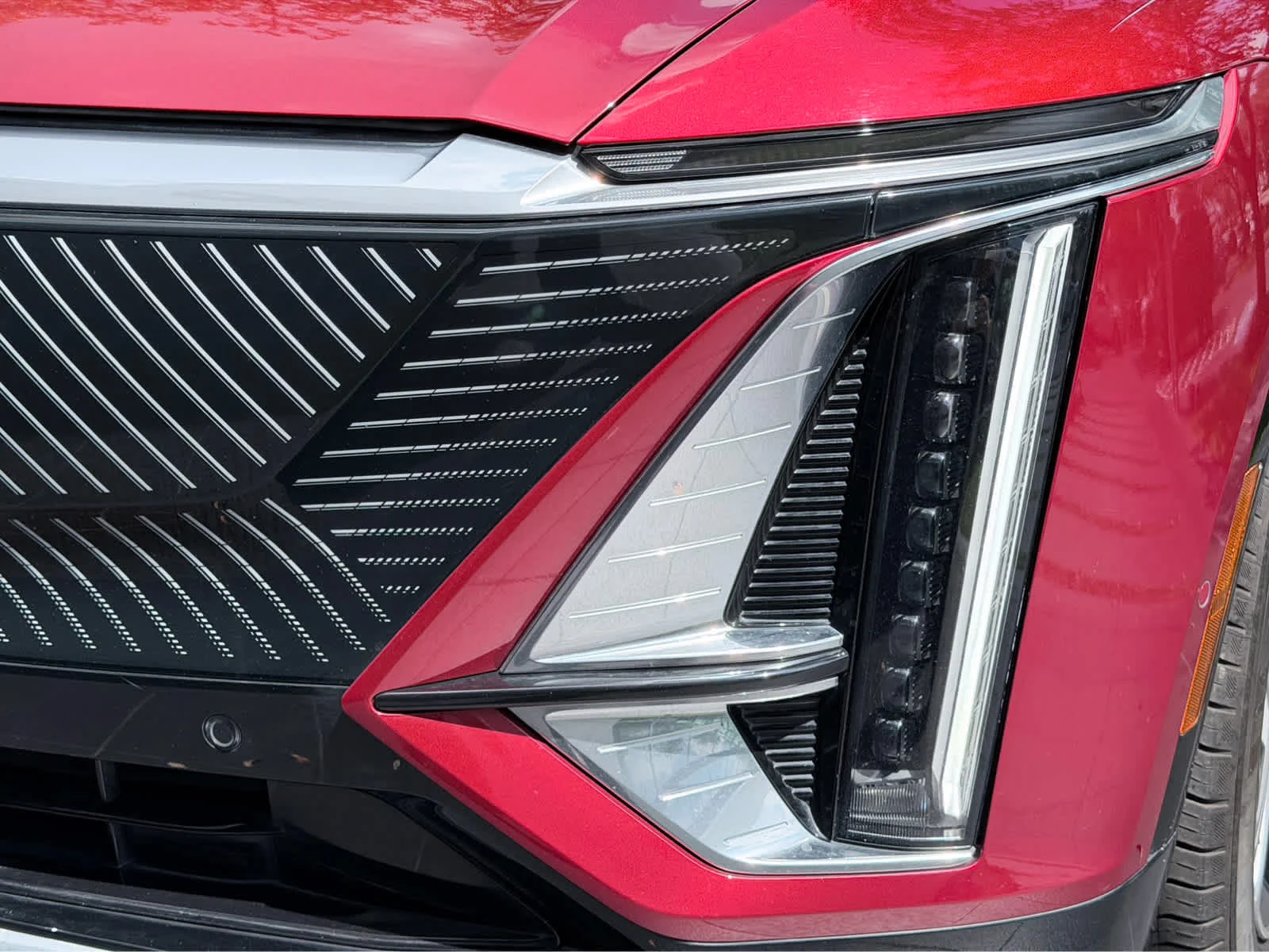 Certified Used 2024 Radiant Red Tintcoat Cadillac Luxury 1 image 9
