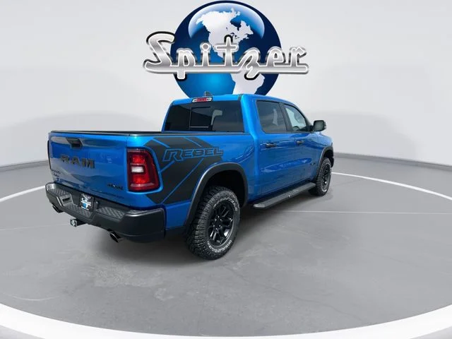 New 2026 Hydro Blue Pearl-Coat Exterior Paint RAM Rebel image 10