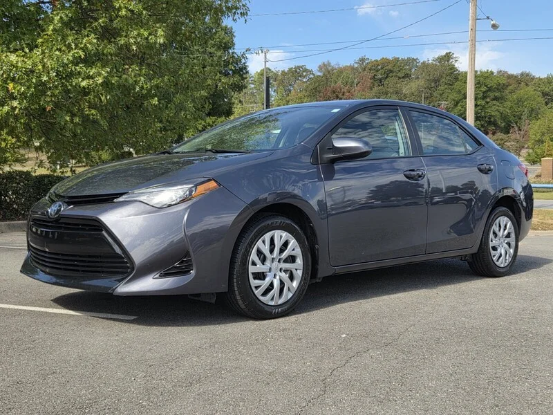 Used 2018 Slate Metallic TOYOTA LE image 1