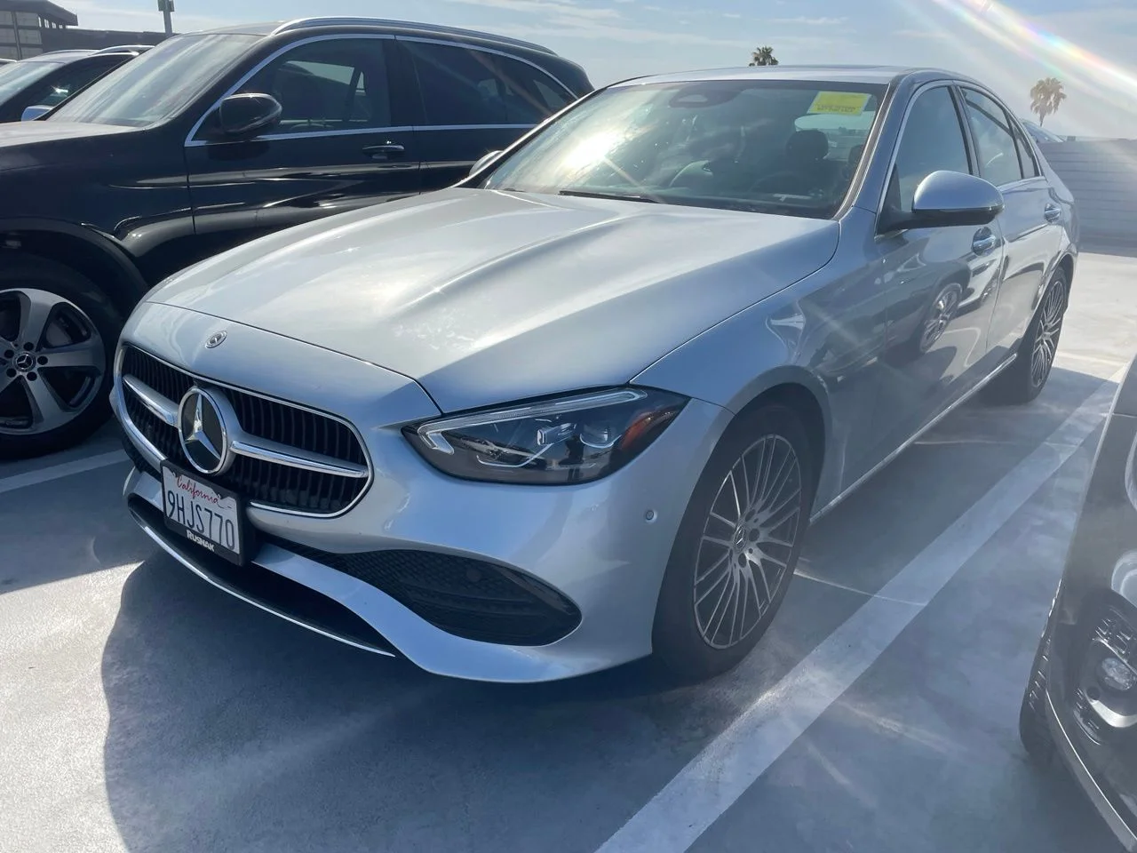 Certified Used 2023 Silver Mercedes-Benz C 300 Exclusive Line image 3
