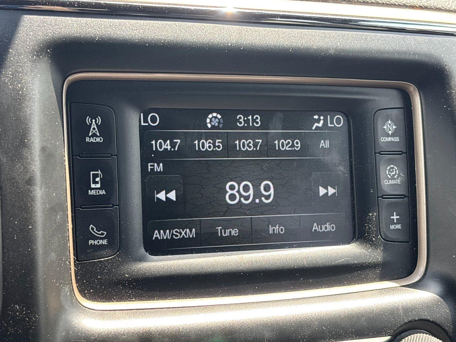Used 2017 Granite Crystal Metallic Clearcoat Jeep Laredo image 24