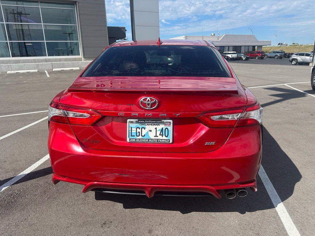 Used 2020 Red Toyota SE image 8