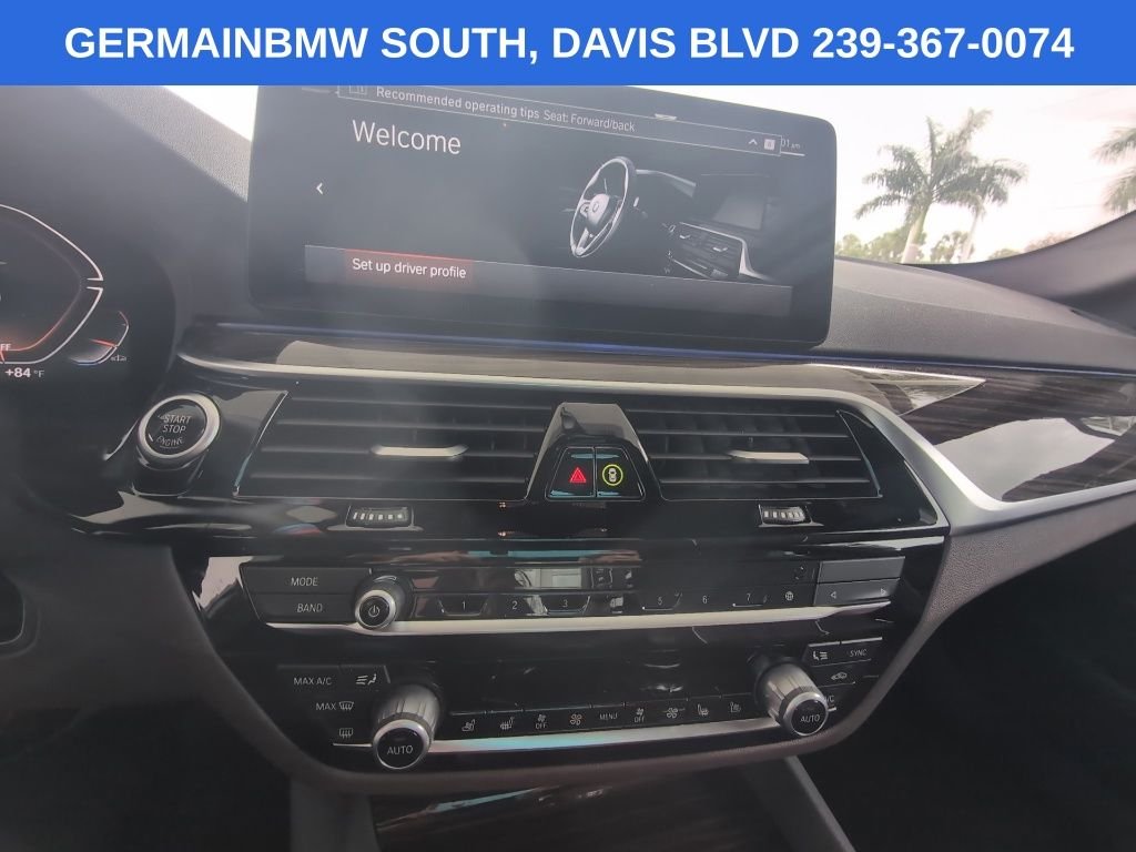 Certified Used 2023 Mineral White Metallic BMW 540i xDrive image 12