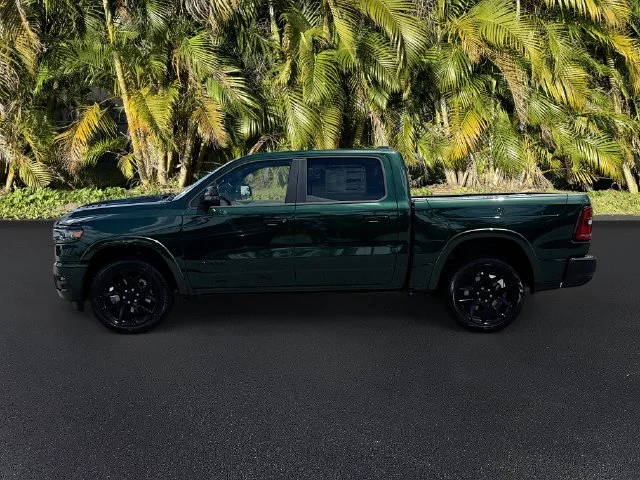 New 2026 Serrano-Green Metallic Exterior Paint RAM Laramie image 2