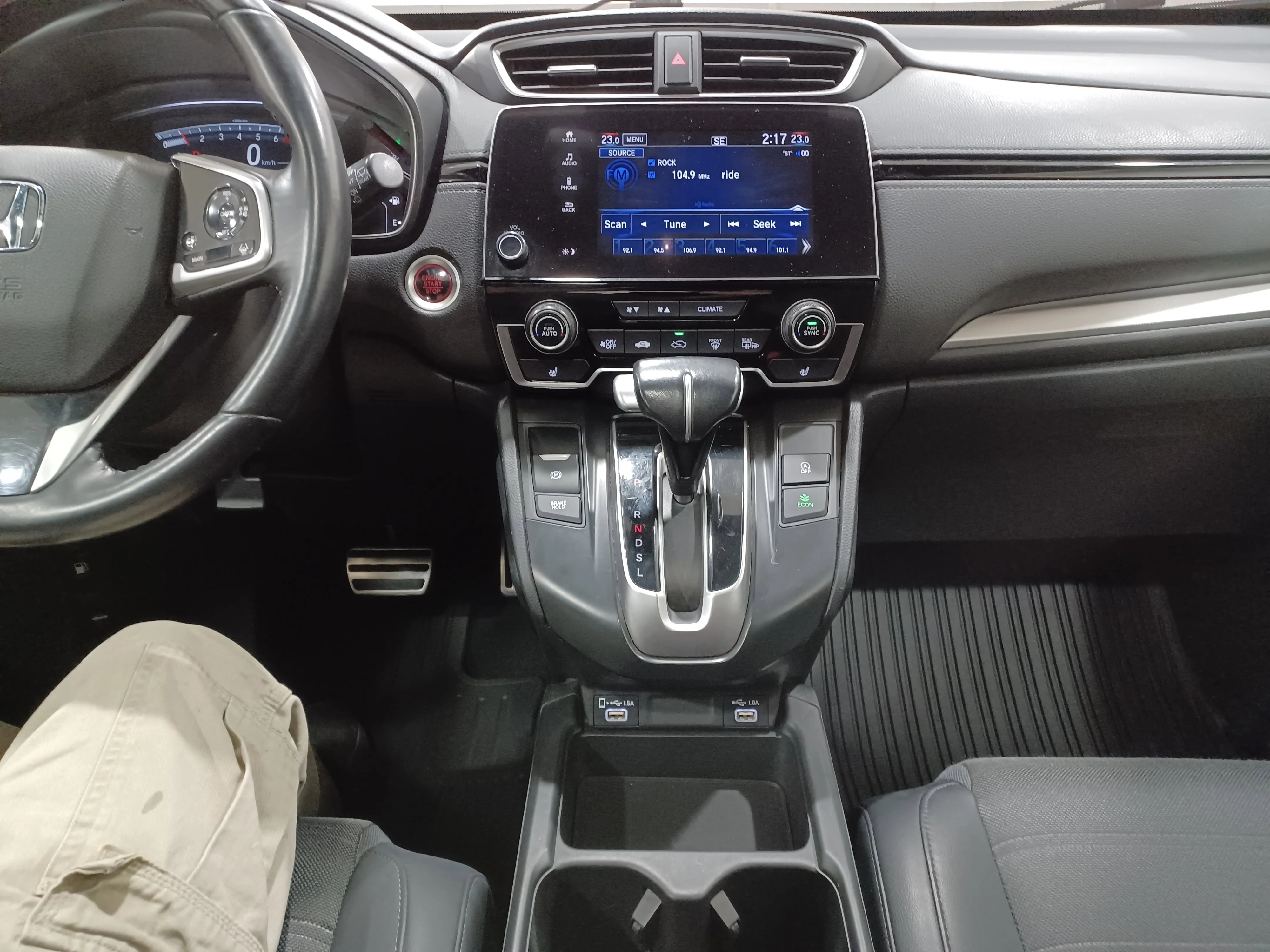 Certified Used 2022 Sonic Grey Pearl Honda Sport AWD*Adaptive Cruise | Remote Start | Sunroof | Htd Seats | Htd Wheel | Lane Keep Assist image 16