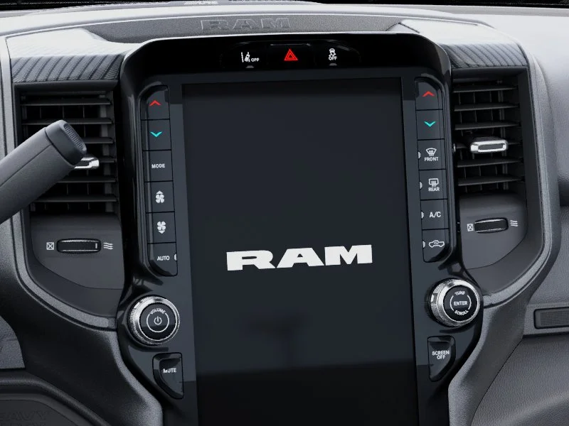 New 2027 Diamond Black Crystal Pearl-Coat Exterior Paint RAM Big Horn image 45