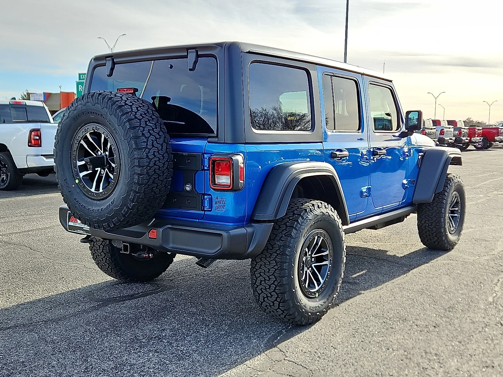 New 2026 Hydro Blue Pearlcoat Jeep 4-DOOR WILLYS image 3