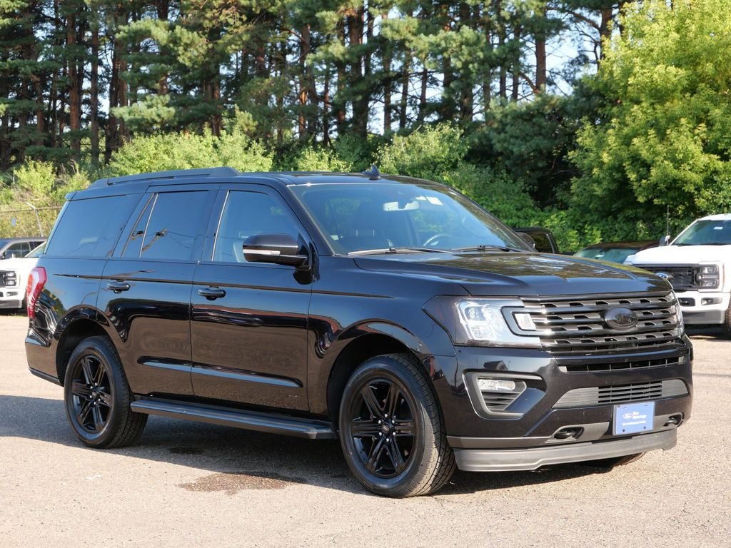 Used 2021 Black Ford XLT image 1