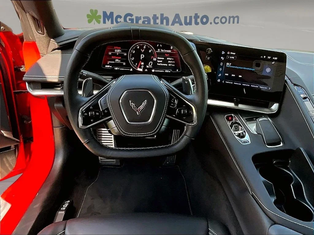 Certified Used 2025 Red Chevrolet Stingray image 11