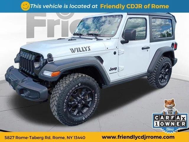 Used 2021 White Jeep Willys image 1