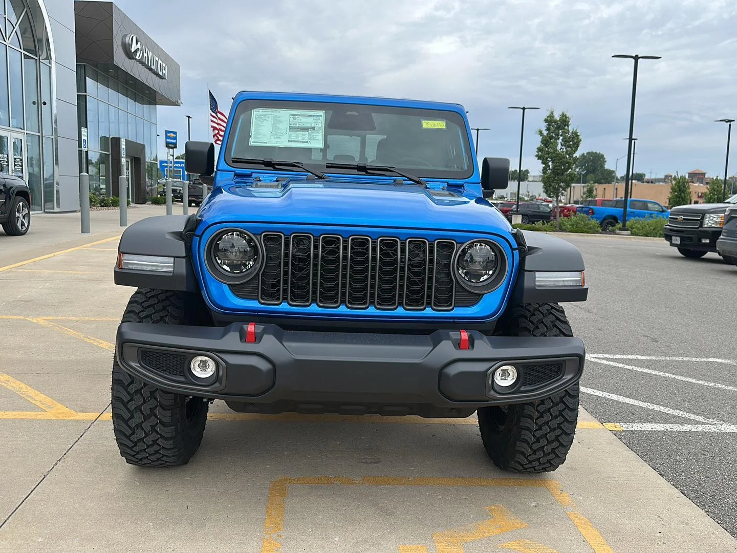New 2026 Hydro Blue Pearlcoat Jeep Rubicon image 7