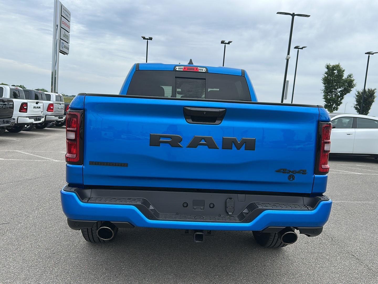 New 2026 Hydro Blue Pearlcoat RAM Big Horn image 3