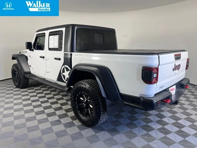 Used 2021 Bright White Clearcoat Jeep Rubicon image 5