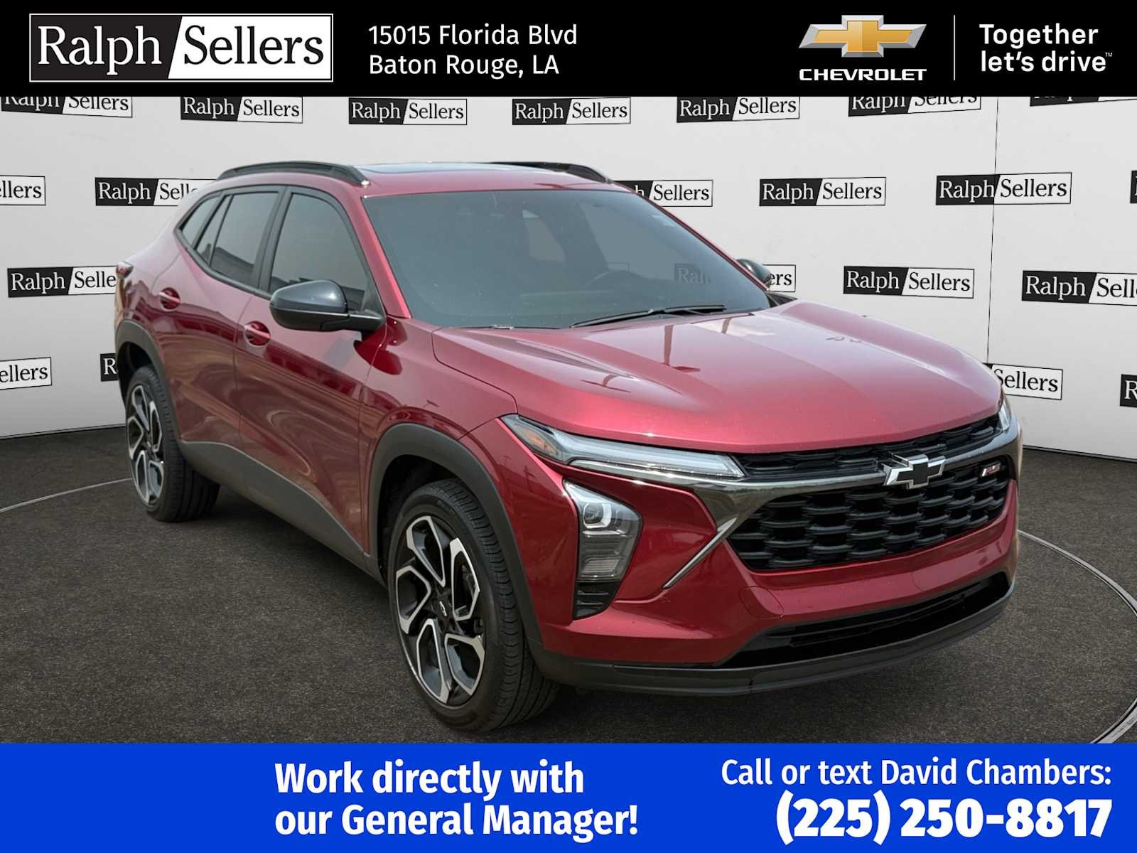 Used 2024 Crimson Metallic Chevrolet 2RS image 1