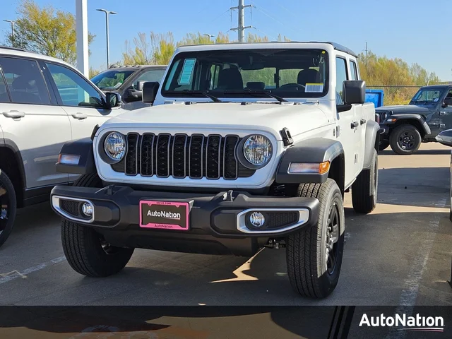 New 2026 Jeep Gladiator Sport Four Wheel Drive Crew Cab Pickup