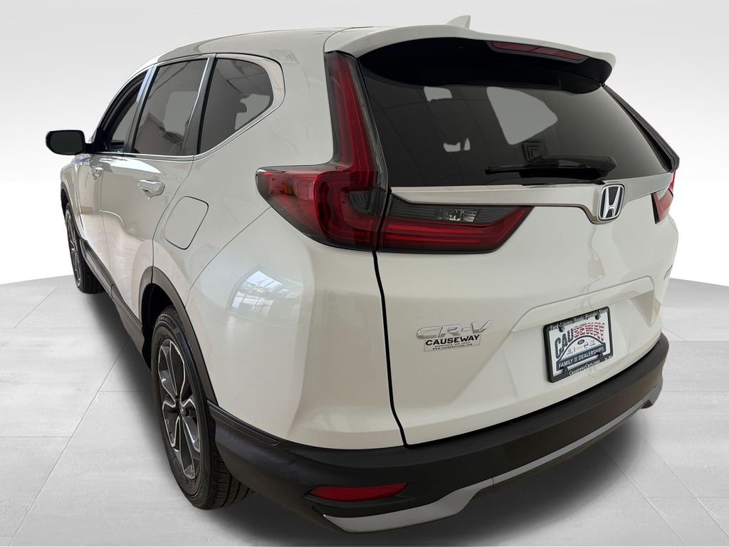 Used 2021 Platinum White Pearl Honda EX-L image 4