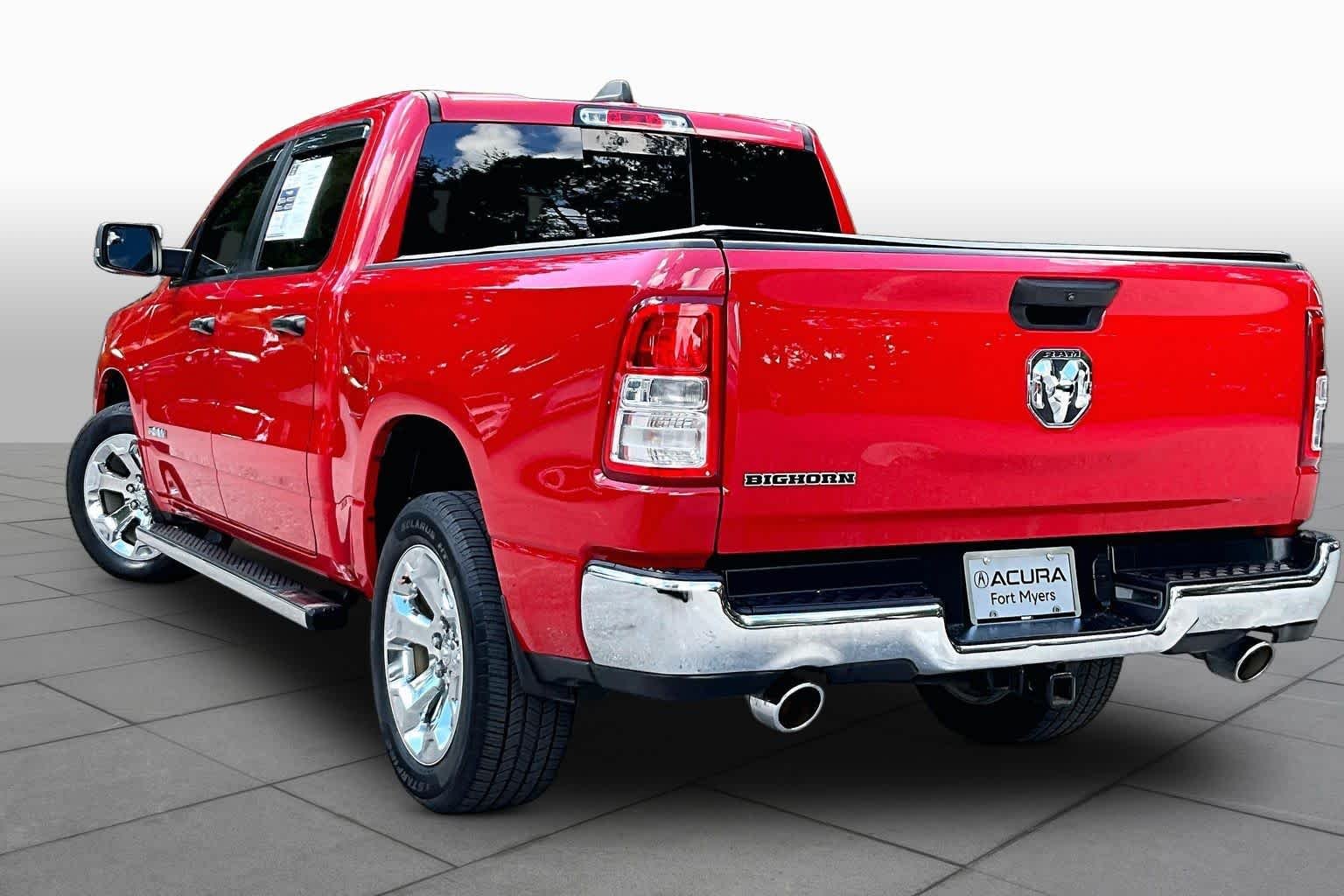 Used 2024 Flame Red Clearcoat Ram Big Horn image 12