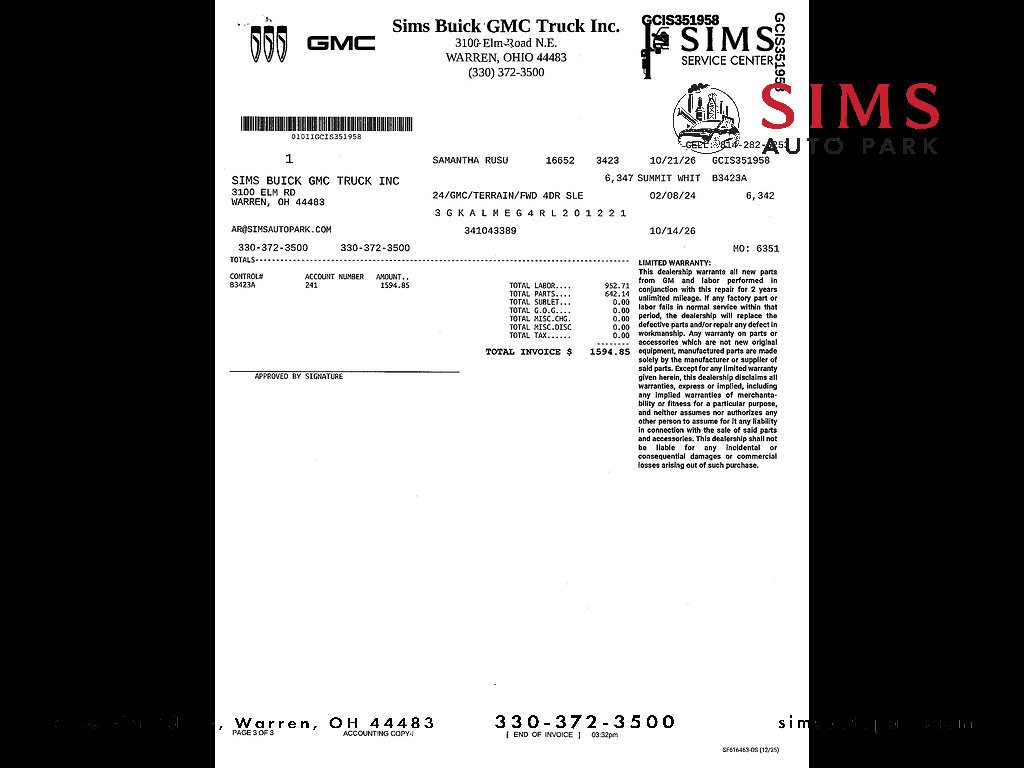 2024 GMC Terrain