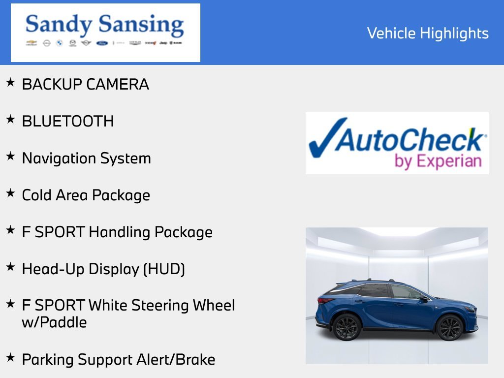 Used 2023  Lexus 350 F Sport Handling image 7