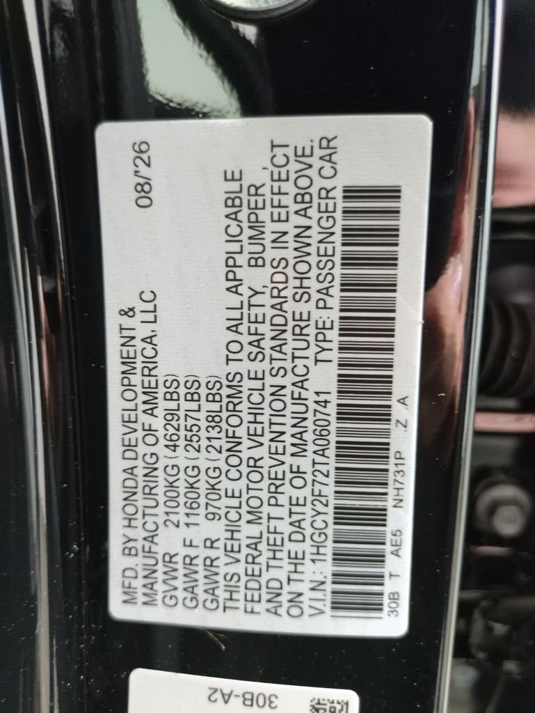 New 2026 Crystal Black Pearl Honda Sport-L image 29