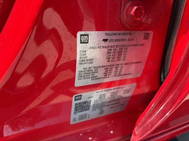 Used 2023 Red Hot Chevrolet LT image 8
