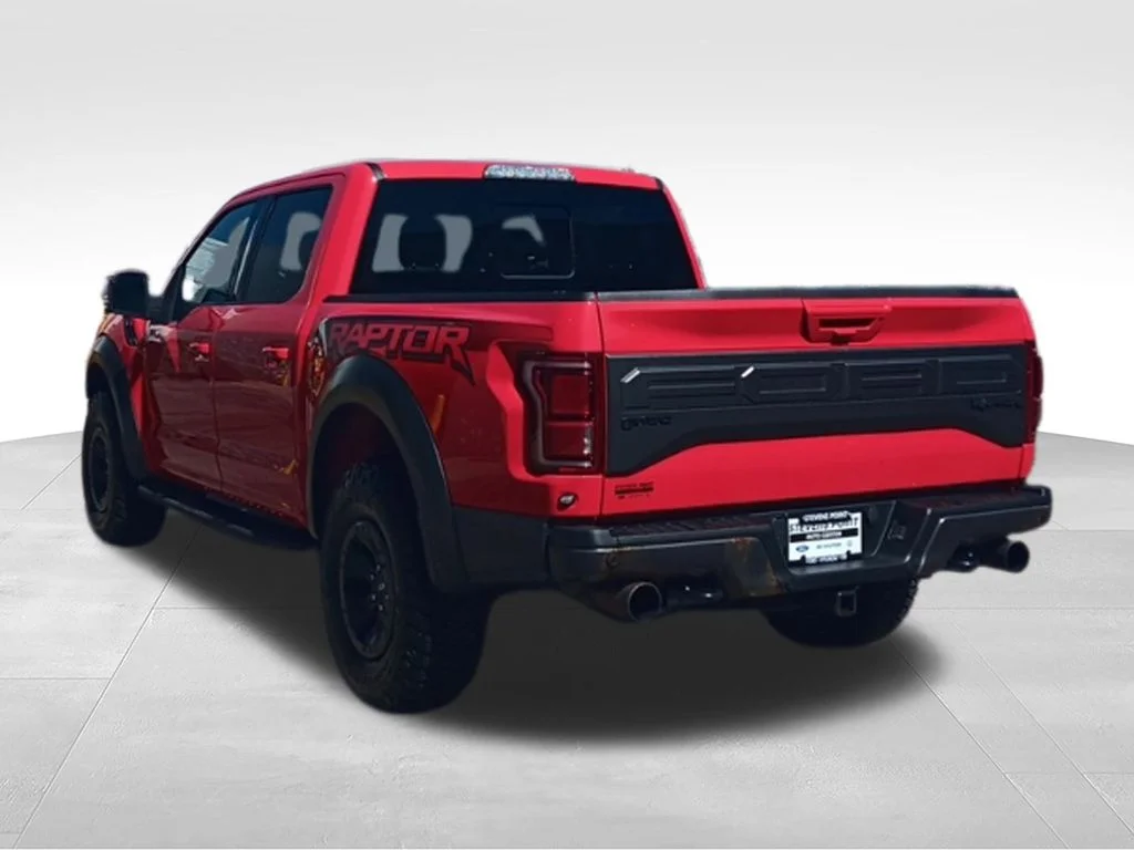 Used 2018 Race Red Ford Raptor image 5