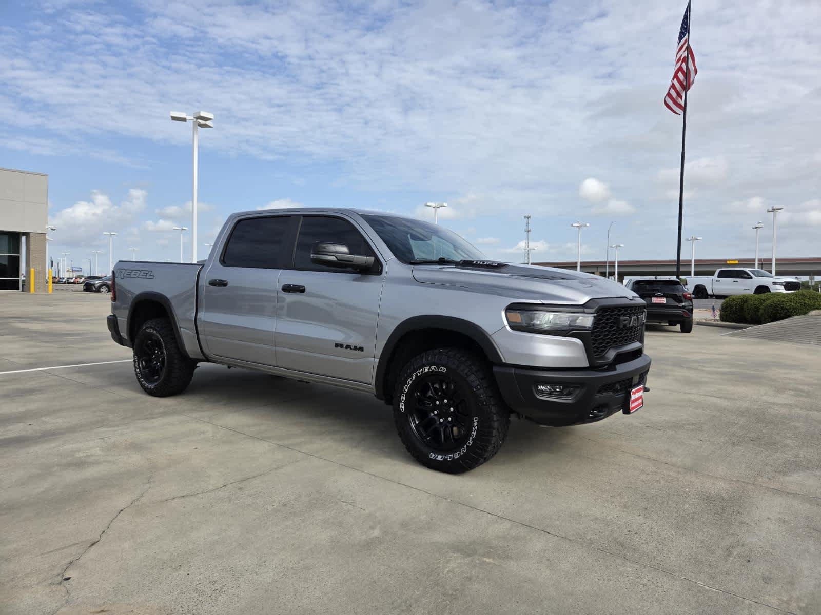 Used 2025 Billet Silver Metallic Clearcoat Ram Rebel image 7
