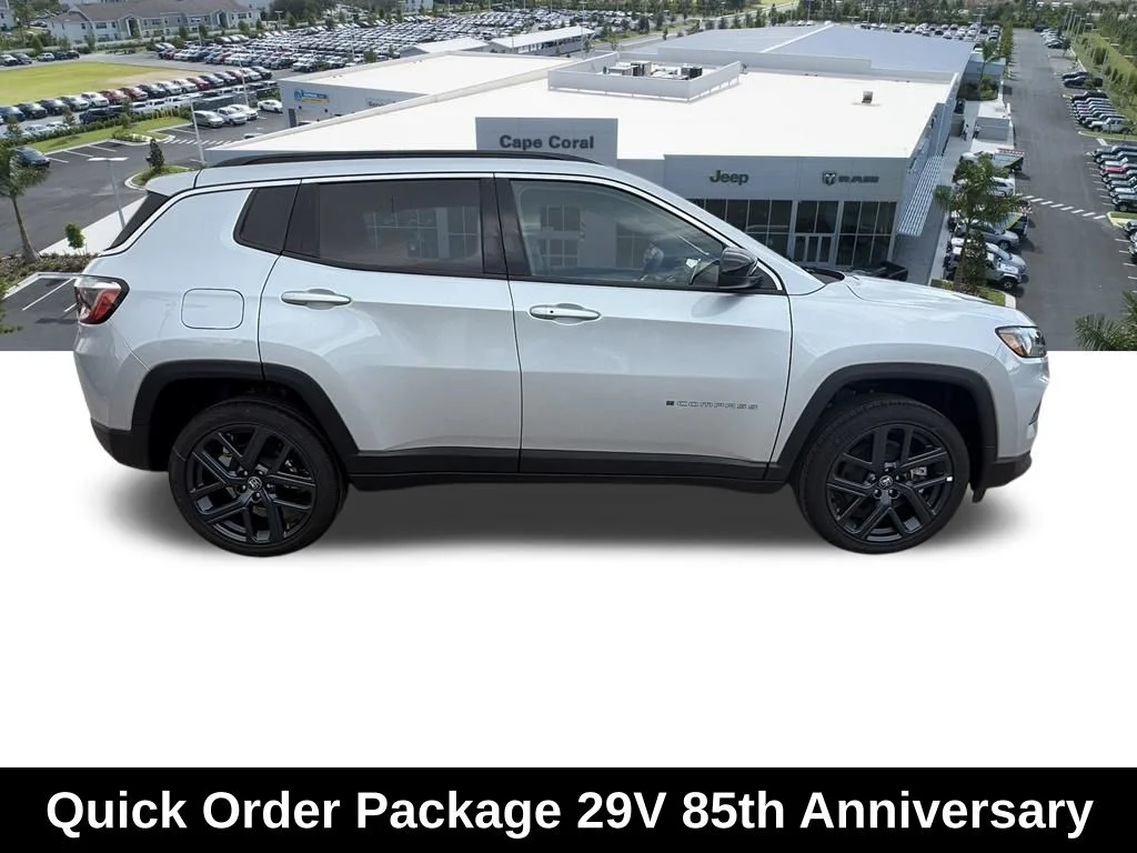 New 2026 Silver Zynith Metallic Clearcoat Jeep 85th Anniversary Edition image 3