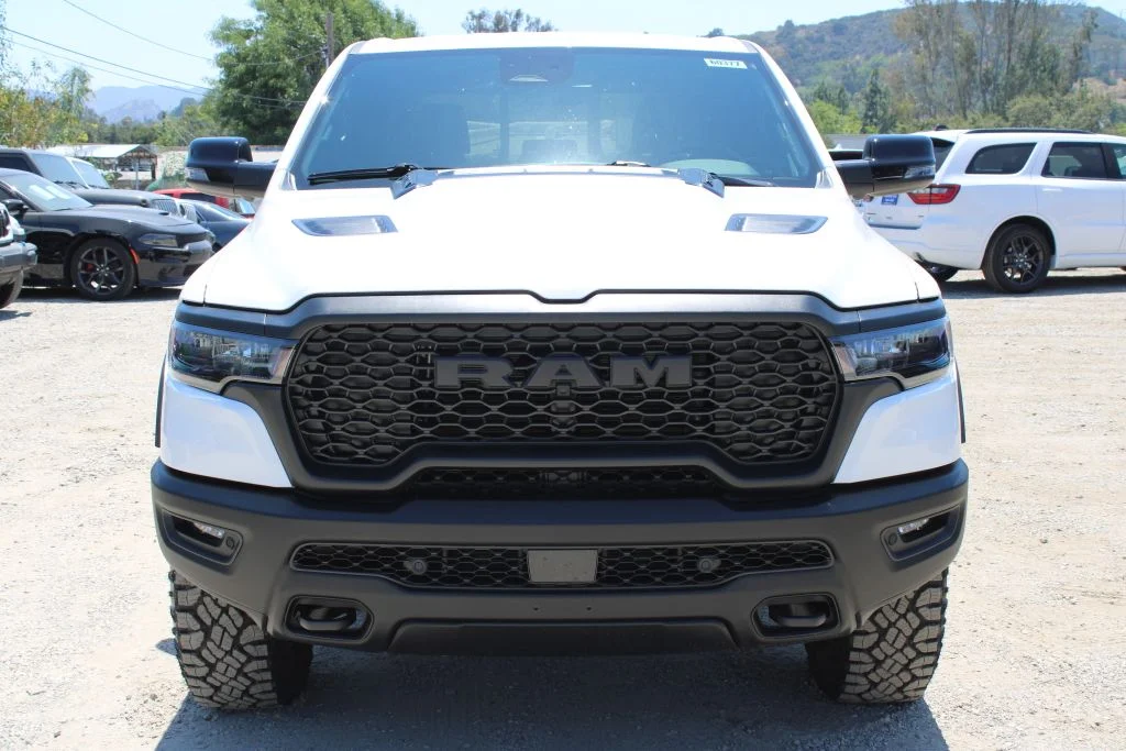 New 2026 Bright White Clear-Coat Exterior Paint Ram Rebel image 2