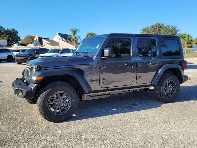 New 2026 Granite Crystal Metallic Clear-Coat Exterior Paint Jeep Sport S image 3