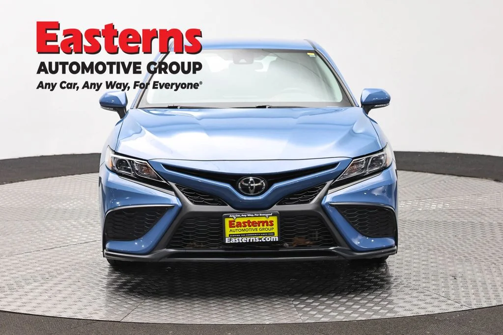 Used 2023 Blue Toyota SE image 2