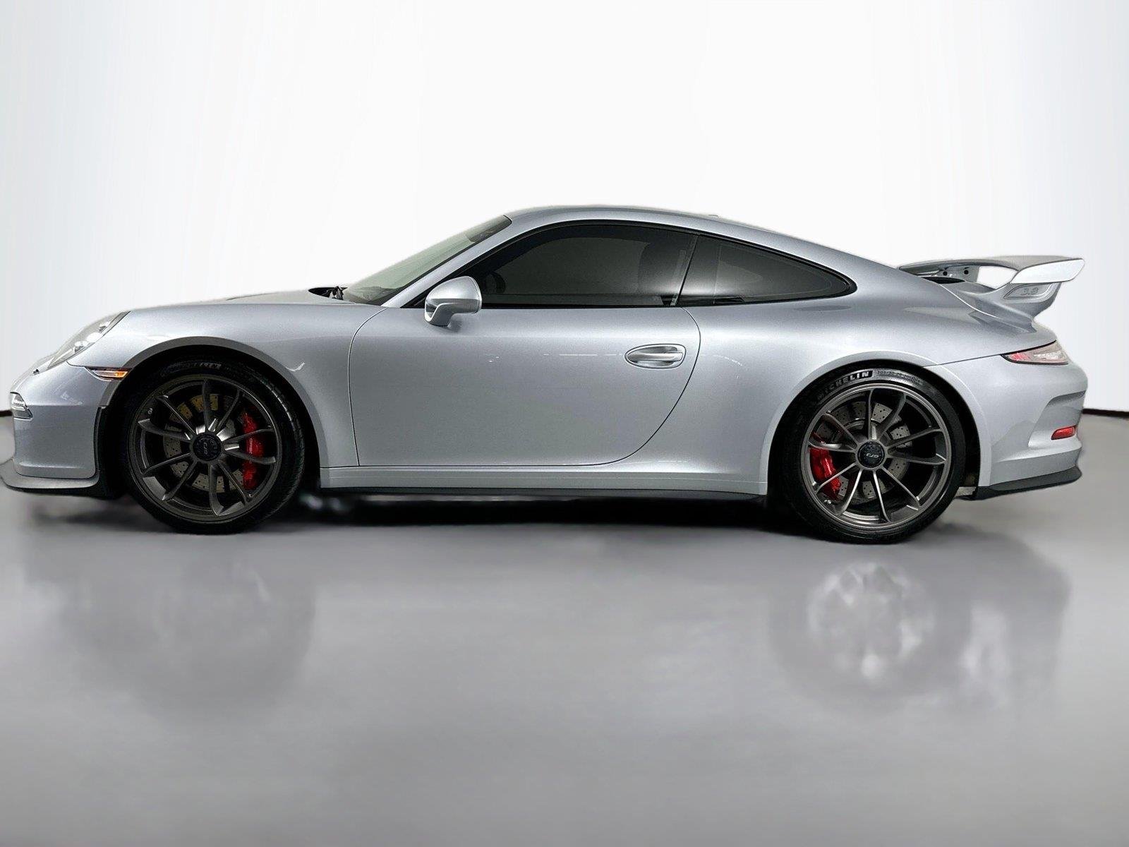 Certified Used 2015 Rhodium Silver Metallic Porsche GT3 image 2