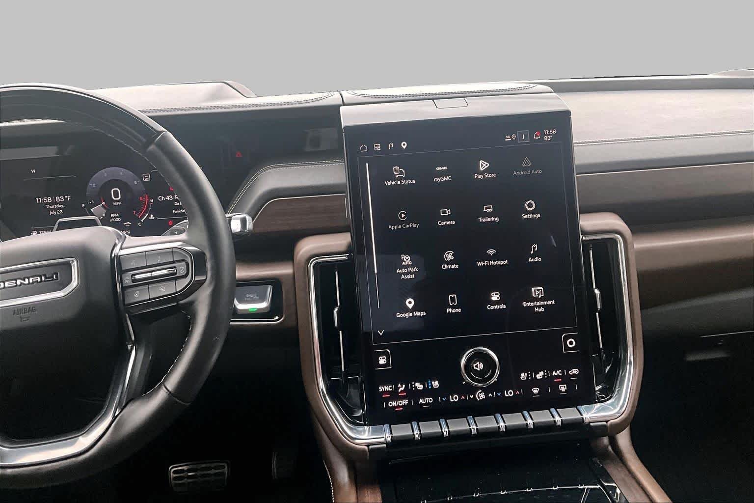 Used 2025 Titanium Rush Metallic GMC Denali Ultimate image 7