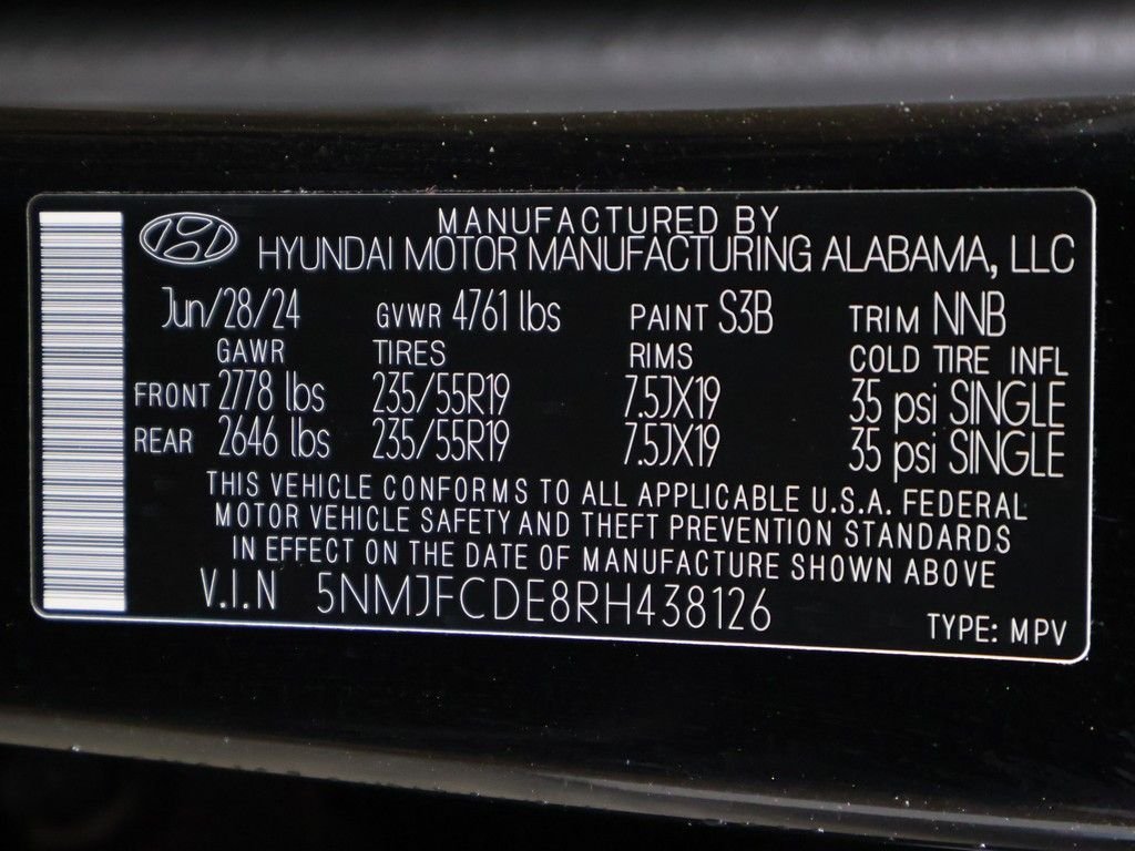 Certified Used 2024 Black Hyundai SEL image 46