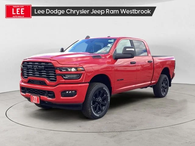 New 2026 Flame Red Clearcoat Ram BIG HORN CREW CAB 4X4 6
