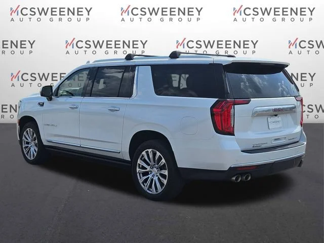 Used 2023 White Frost Tricoat GMC Denali image 3