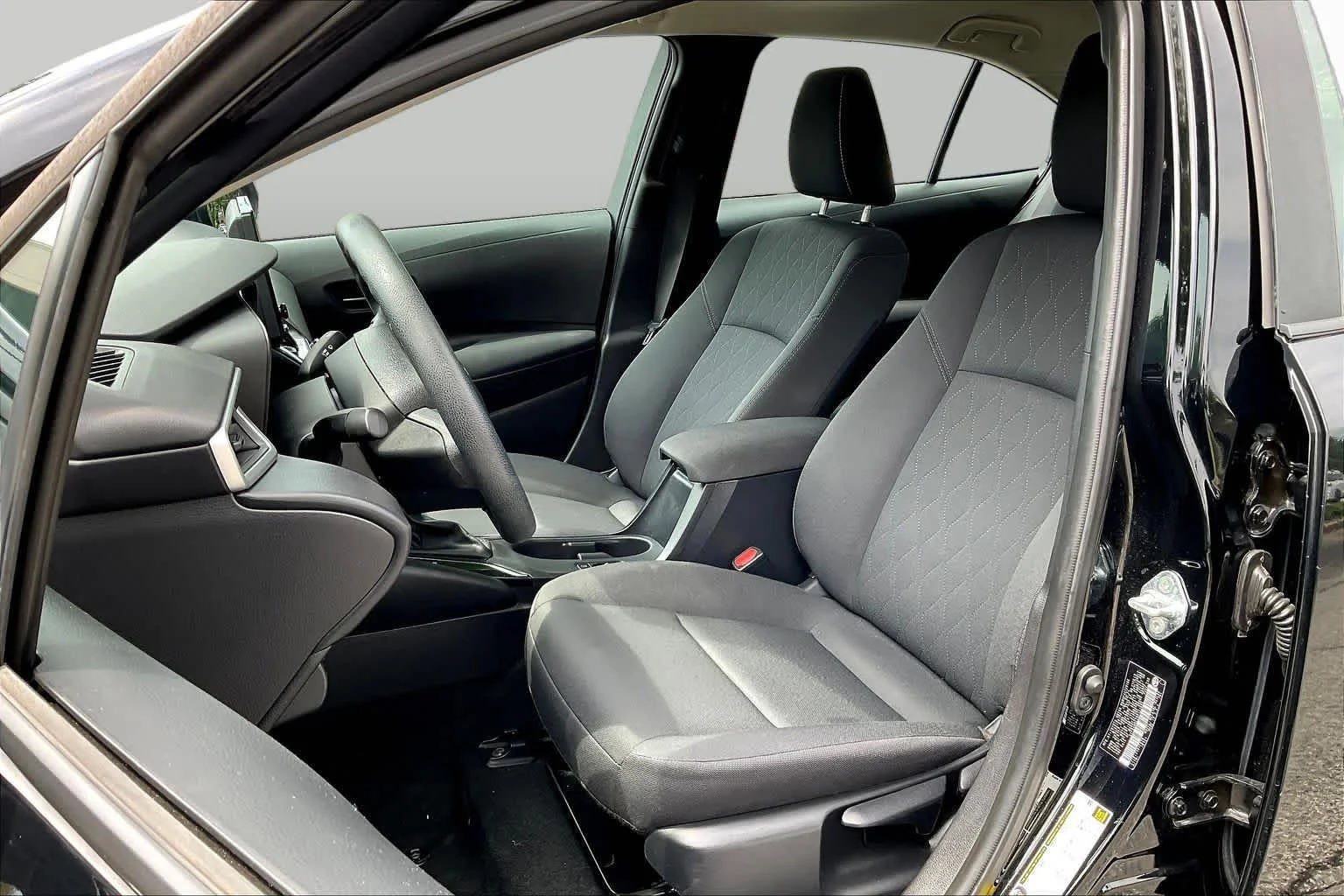 Used 2024 Midnight Black Metallic Toyota LE image 8