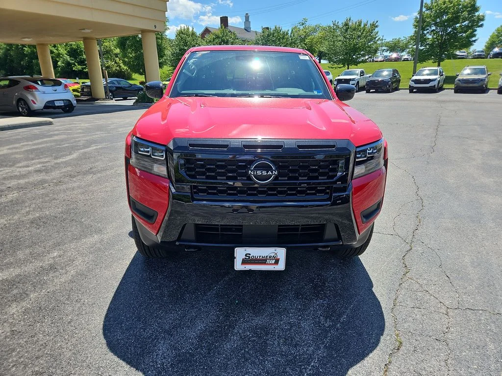 New 2026 Red Alert Nissan Crew Cab SV Long Bed image 8