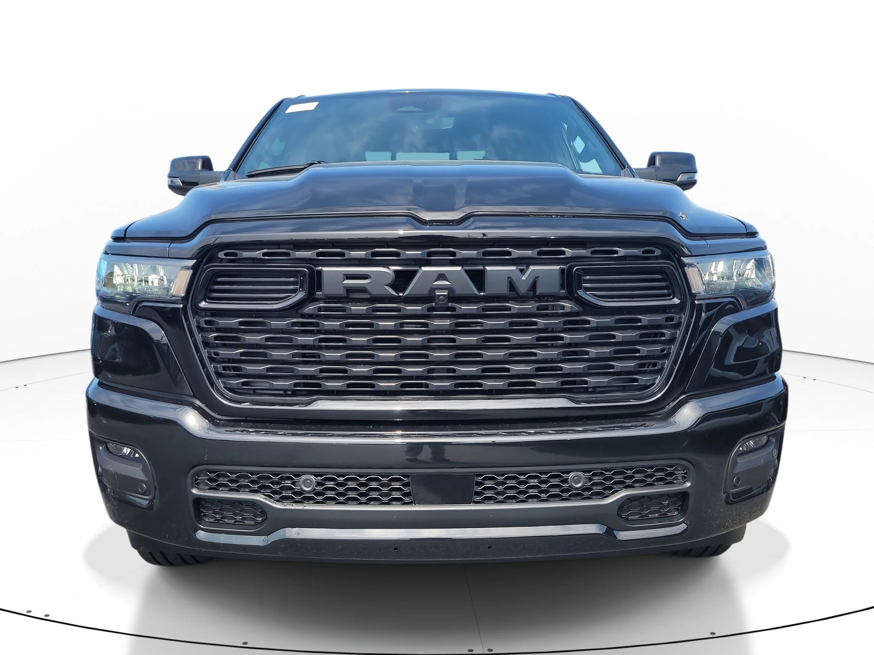 New 2026 Diamond Black Crystal Pearlcoat Ram Big Horn image 3