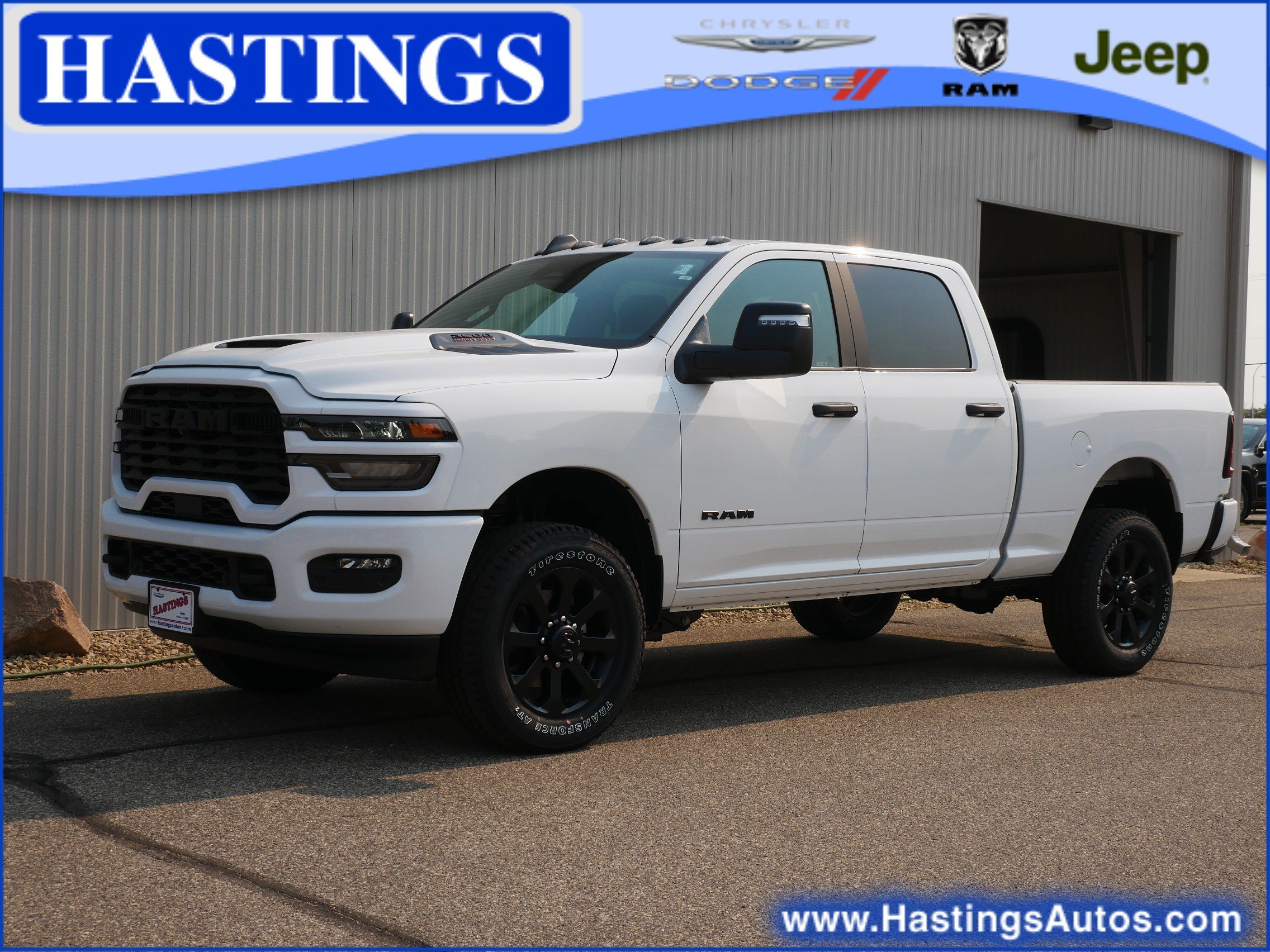 New 2026 Bright White Clearcoat RAM Big Horn image 1