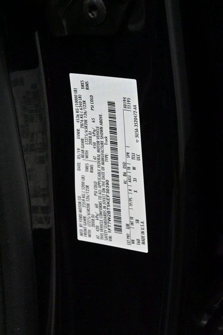 Used 2019 Agate Black Ford LARIAT image 43