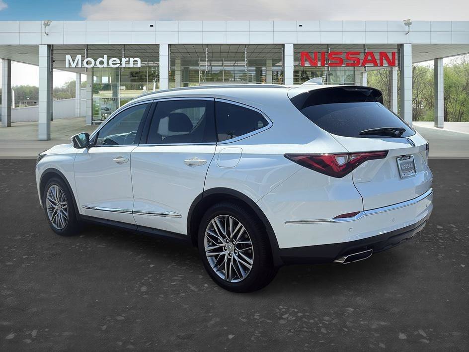 Used 2022 Platinum White Acura w/Advance Package image 3