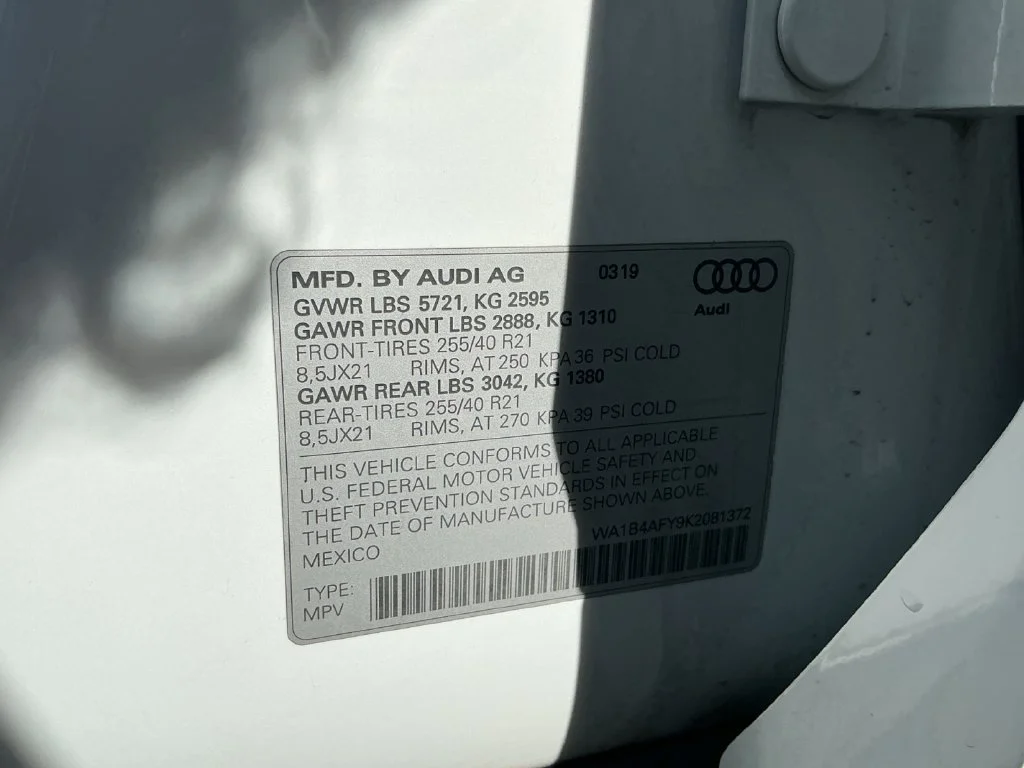 Used 2019 White Audi 3.0T Premium Plus image 25