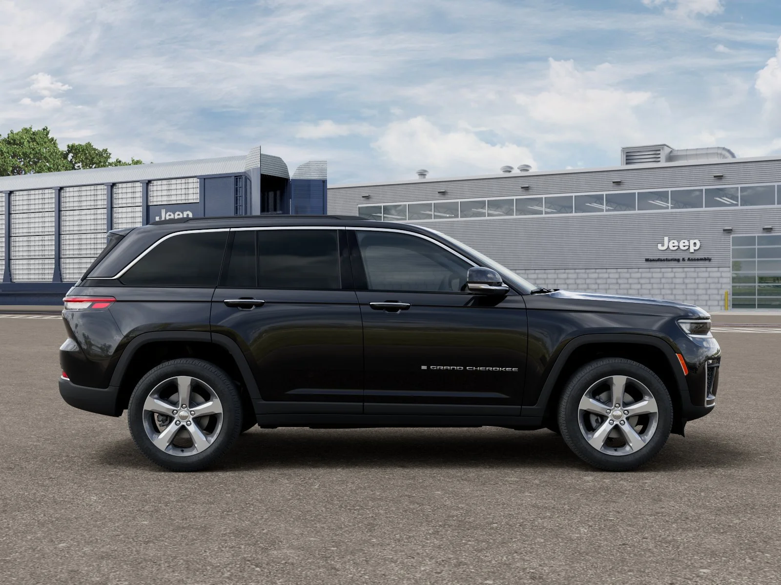 New 2026 Diamond Black Crystal Pearlcoat Jeep Limited image 21
