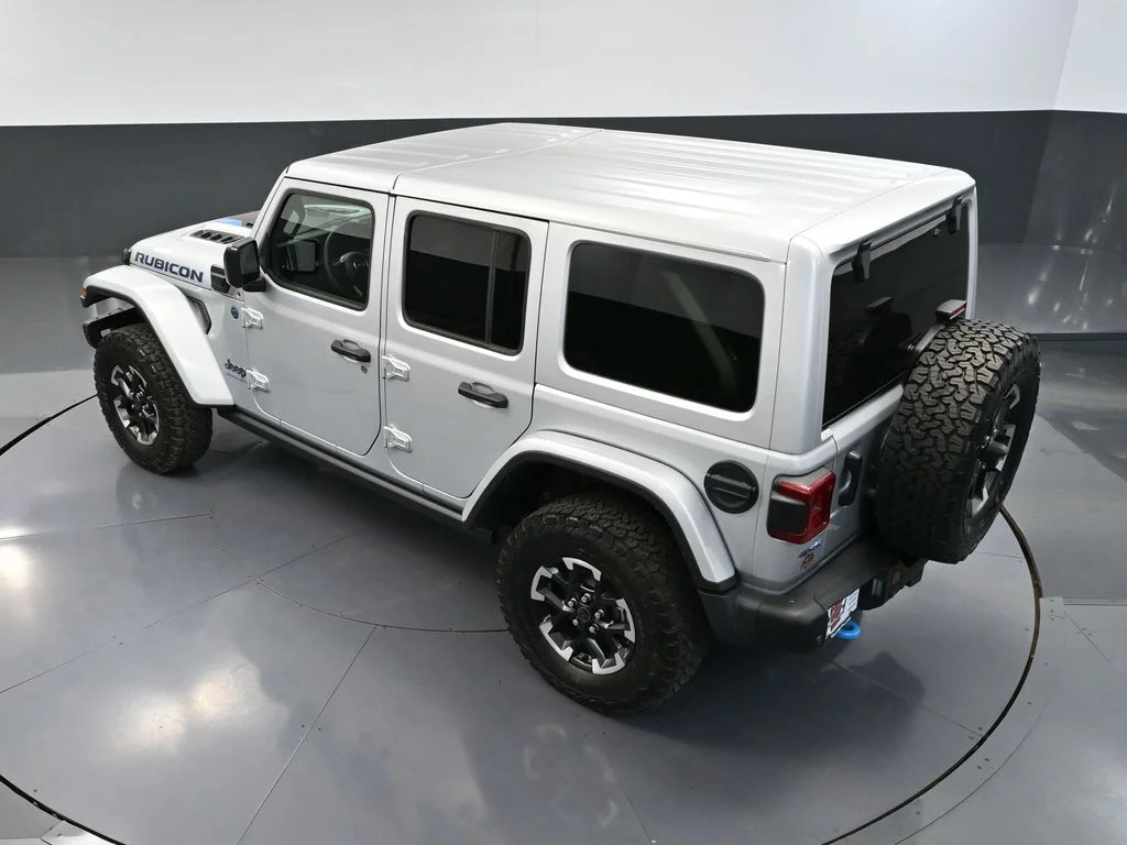 Certified Used 2024 Silver Jeep Rubicon 4xe image 57