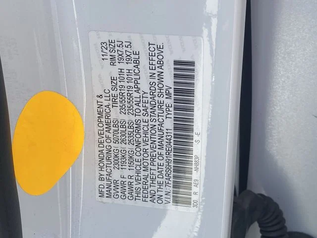 Certified Used 2024 Platinum White Pearl Honda HYBRID AWD SP TRG image 35