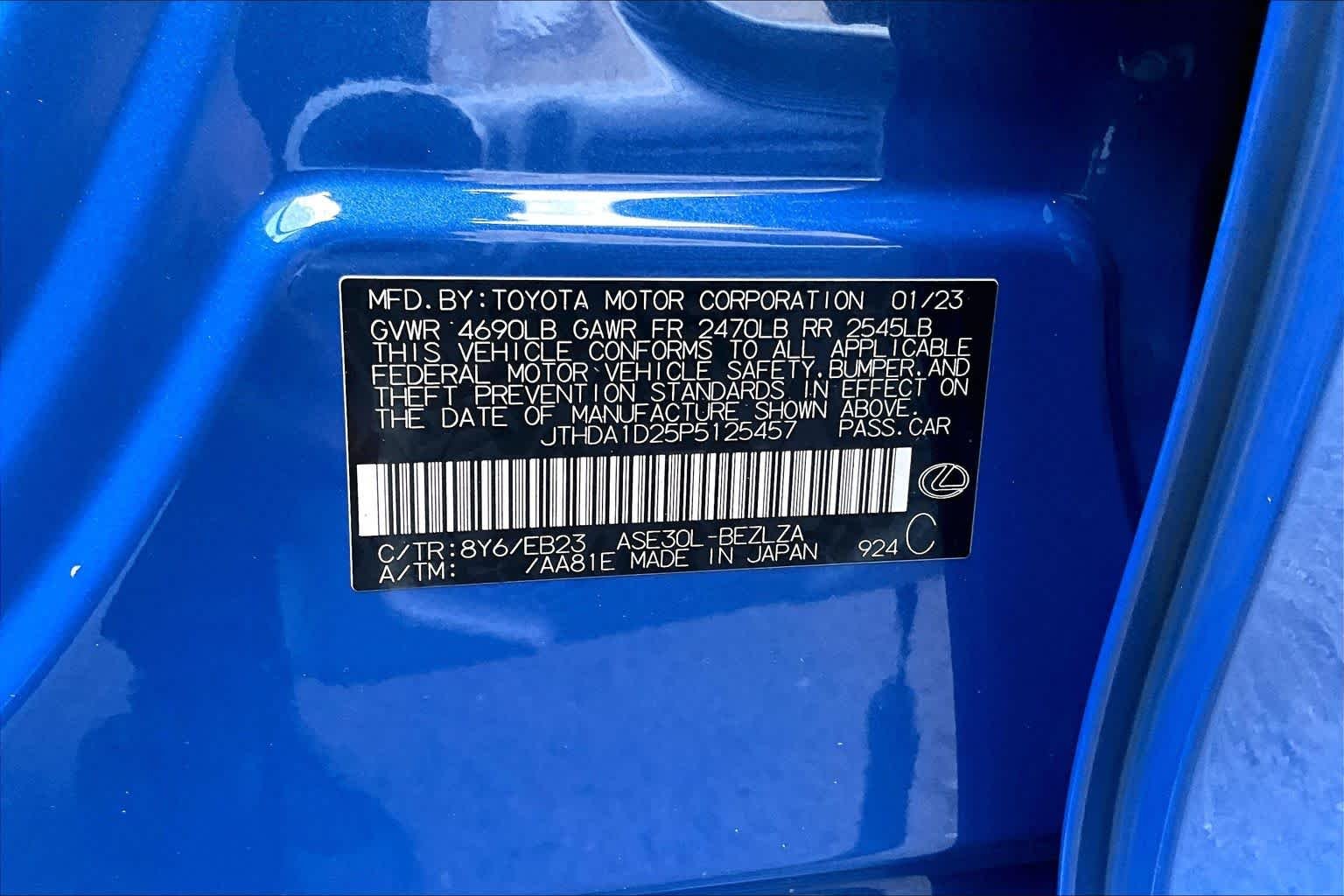 Used 2023 Grecian Water Lexus  image 65