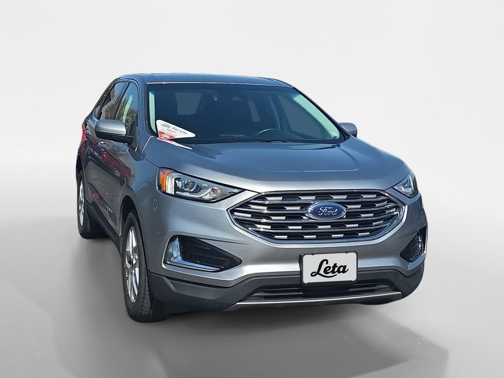 Used 2022 Silver Metallic Ford SEL image 2